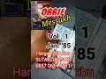 Download Lagu kaset Obbie Messakh volume 1 tahun 1985 koleksi pribadi