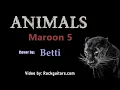 Download Lagu Animals     Cover by Betti  in Studio 12  Maroon 5   Video Rockguitars.com
