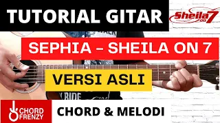  guitar tutorial sephia sheila on 7 original version complete and easy