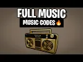 FULL MUSIC BYPASSED ROBLOX MUSIC AUGUST 2026