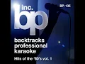 There'll Be Sad Songs (To Make You Cry) (Karaoke Instrumental Track) (In the Style of Billy Ocean)