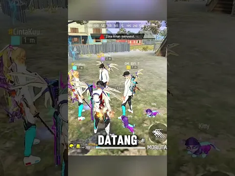 prank turunin omby,minz dan pacar di tempat rame, salfok malah dikatain auto mode ruok😎 #freefire