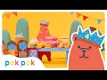 Download Lagu Mr. Bear's Birthday 🐻 | Toddler Learning Stories \u0026 Songs | Pok Pok