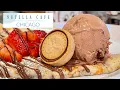 Everything with Nutella at Nutella Cafe in Downtown Chicago Illinois