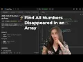 Find All Numbers Disappeared in an Array LeetCode - Java
