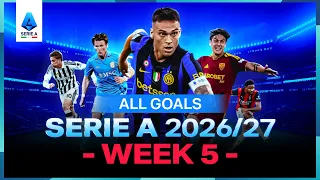ไฮไลท์รวมทุกประตูศึก กัลโช่ เซเรีย อา อิตาลี 2026/27 แมตช์เดย์ 5