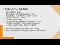 Free landfill day is Saturday in San Antonio