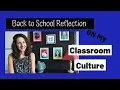Back to School Classroom Culture Tag