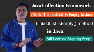 LinkedList isEmpty method in Java Check if LinkedList is empty in Java