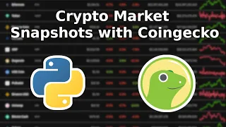Take a Crypto Market Snapshot with Python and Coingecko