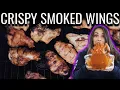 Extra CRISPY SMOKED CHICKEN WINGS on the Masterbuilt Gravity How-To