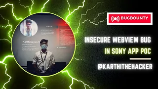 Insecure Webview Bug In Sony App Android Pentesting BugBuonty POC karthi - the