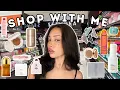 SHOP WITH ME Sephora haul restocking self care makeup PR unboxing