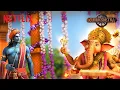Lagu Lord Ganesh \u0026 Shri Krishna REVEAL The True Meaning of The Epic ✍️💫 | Kurukshetra | Netflix