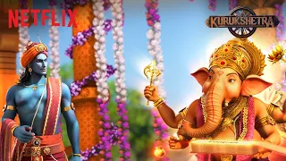 lord ganesh u0026 shri krishna reveal the true meaning of the epic kurukshetra netflix