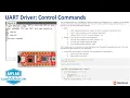 MCC Melody UART Driver LED Control Commands
