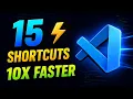 15 VS Code Shortcuts to Code 10x Faster