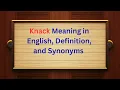 Knack Meaning in English Definition and Knack Synonyms Thesaurus Thrive
