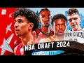 2024 NBA Draft Round 1 on ESPN Live reaction to every pick trade Hoop Collective