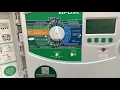 Running multiple programs at the same time in a rain bird controller
