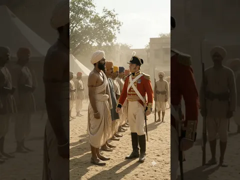 अंग्रेजों ने कैसे बनाई थी भारतीय सेना? | 1846 की कहानी | Indian Army History 🇮🇳#indianarmy #shorts