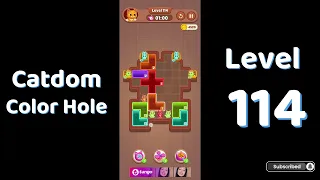Catdom Color Hole Level 114 Screenshot