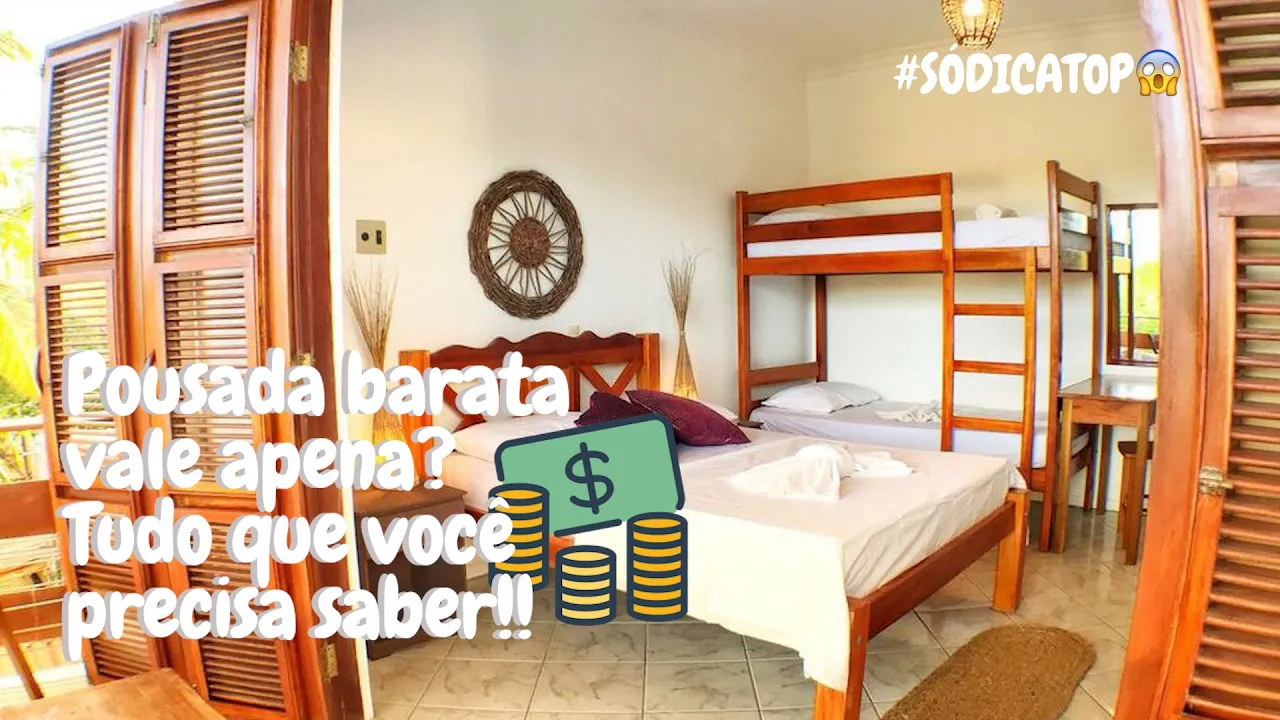Pousadas mais baratas e mais confortáveis de Jericoacoara #ceara
