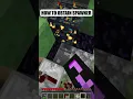 HOW TO GET SPAWNER IN SURVIVAL MIONECRAFT