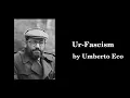 Download Lagu Ur-Fascism by Umberto Eco