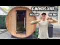 Costco Almost Heaven Barrel Sauna UPDATED Impressions After 6 Months of Use