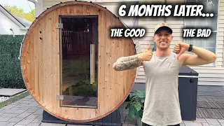 Costco Almost Heaven Barrel Sauna UPDATED Impressions After 6 Months of Use