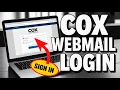 How to login to Cox webmail - Fast Access