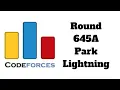 Codeforces Round 645A Park Lighting