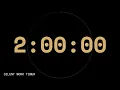 2 Hour Coding Timer - Silent Focus Session No Music