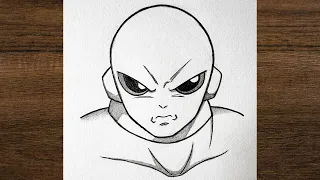 How to draw Jiren from Dragon Ball Super / anime  drawing / Easy drawing 