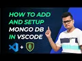 How to connect and setup MongoDB with VSCode