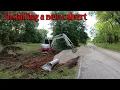 Installing A New Culvert Pipe
