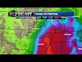 Tracking late week rain