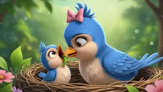 أغنية عصفورة حلوة صغيورة على قناة لحن الطفولة   من أجمل أغاني الأطفال  لحن الطفولة دندنها