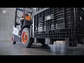 Handle Materials with the D25S-9 Bobcat Medium Capacity Forklift Spotlight