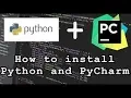 How to install Python and pyCharm Programming Setup - - Tamil