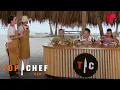El equipo Mostaza frente a los jueces Top Chef VIP 5 Telemundo Entretenimiento