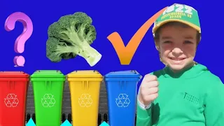 Clean Up Trash Song for kids