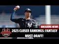 2025 Fantasy Baseball Closer Rankings The Best Relief Pitchers to Draft USA TODAY NEWS