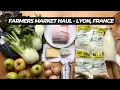 Early-Autumn Farmers Market Haul Lyon France