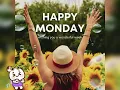 Good Morning Happy Monday gif WhatsApp Status with Music Monday Wallpaper