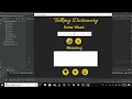 Demo of Talking Dictionary App Python