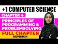 1 CS Principles of Programming and Problem 4 Full Chapter Revision Exam Winner