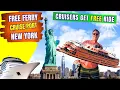 FREE FERRY For Cruisers in New York - This is a Game Changer for anyone cruising from NYC