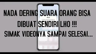 cara membuat nada dering keren di hp tanpa aplikasi